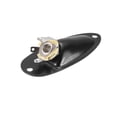 thumbnail image 2 of Unique Bargains 1/4 Inch Guitar Loaded Mono Output Jack Plate Input Socket for  Stratocaster Strat ST/SQ Electric Guitar,Black, 2 of 4