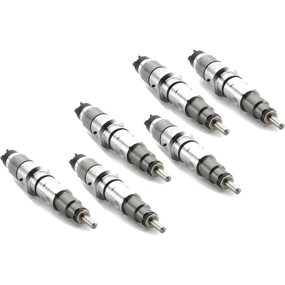 Seapple 6PCS Fuel Injector 5263262 0445120231 Compatible with Cummins QSB6.7 Komatsu S6D107 PC200-8