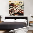 thumbnail image 2 of ARTCANVAS Tan Olive Mustard Magenta Modern Canvas Art Print - Size: 36" x 36" (1.50" Deep), 2 of 9