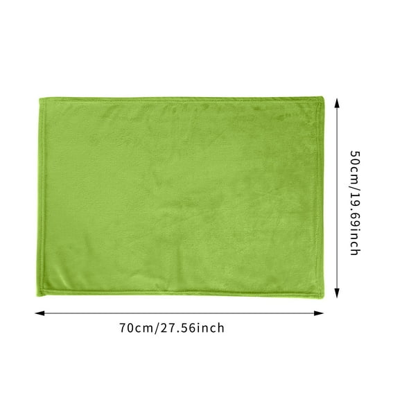 Manta de felpa coral para mascotas, 50 x 70 cm, de franela, antiestática, lavable a máquina, suave y cálida, para perros, gatos, sofás y camas, decoración textil para el hogar
