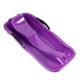 thumbnail image 2 of Almencla Luge de Toboggan Robuste pour Enfants Traîneau Traîneau avec Frein Corde de Traction Trou Hiver, 2 of 8