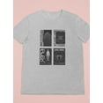 thumbnail image 3 of Modern Trendy Techno Prints T-Shirt Women -Image by Shutterstock, Female Large, 3 of 4