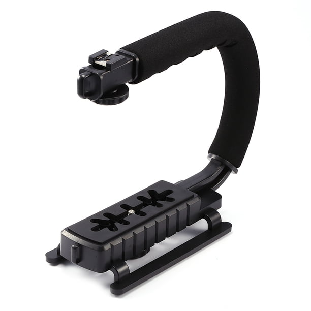 Black Super Grip Video Dv Slr Camera Mango Estabilizador Para Videocámara Dslr Dv seitruly EL007094-00