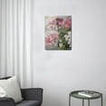 thumbnail image 3 of Floral Canvas Wall Art 12X16inch Refresh your Bedroom, Bathroom, Living Room Decor with Flower Prints - Perfect for Kids Room, Girls Room - Charming Botanical Decor, 3 of 7