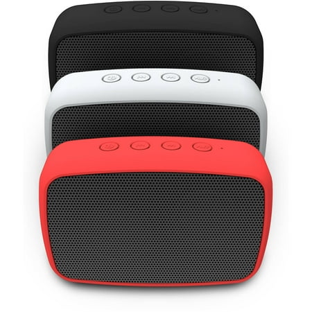 RuggedLife Water-Resistant Bluetooth Speaker & Speakerphone, (Best Pc Speakers With Bluetooth)