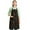 Black, variant on Vargottam Kitchen Apron with Adjustable Strap & 2 Front Pockets- 100% Cotton Twill Apron for Cooking, BBQ, Gardening & Craft