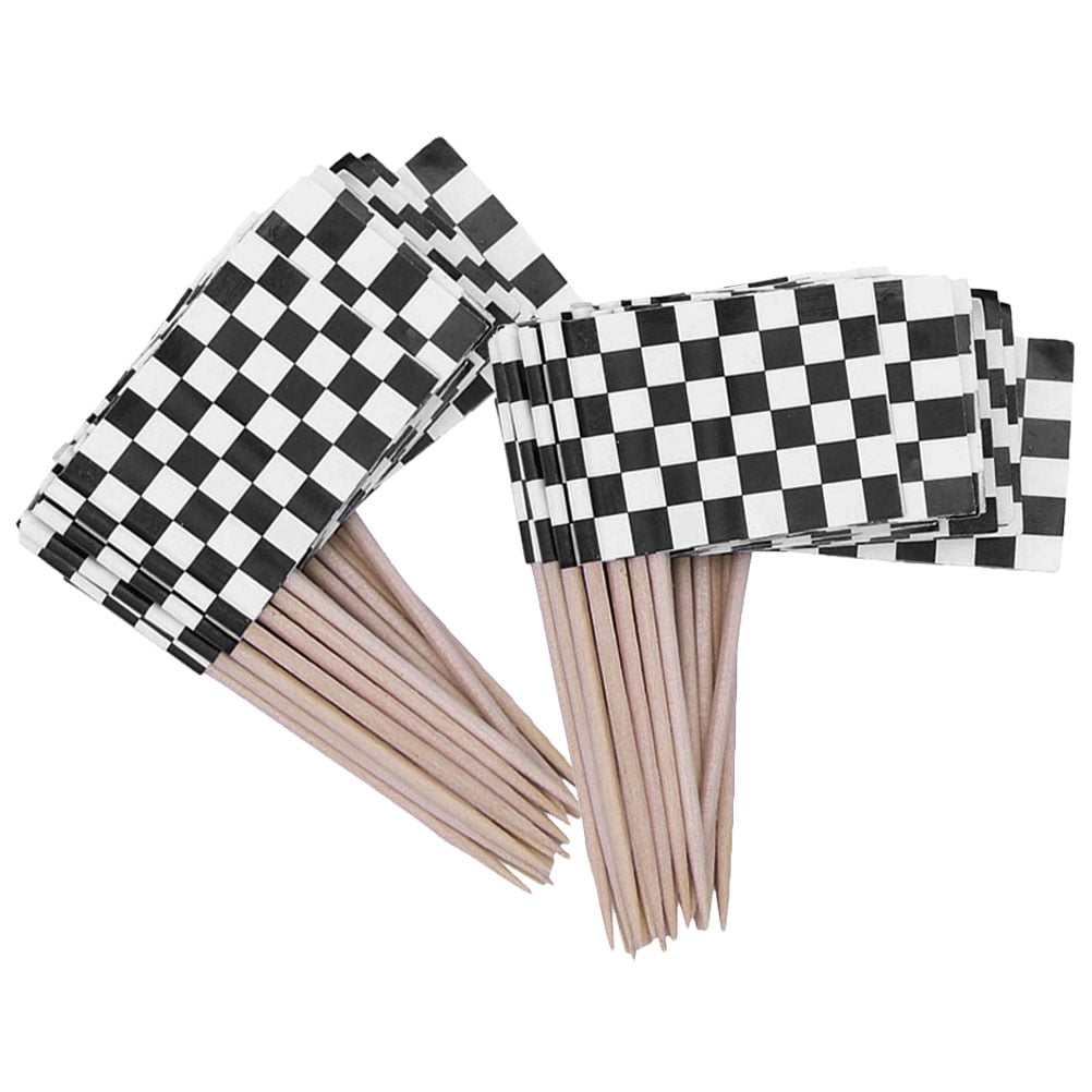 100 Stück England-Flaggen Zahnstocher – 6,5 Cm, Für Cupcakes & Party-Deko