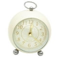 thumbnail image 1 of GROWTH TANK Silent Bedside clock Table Alarm Clock with Nigth Light Beige, 1 of 7