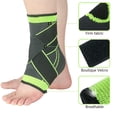 thumbnail image 2 of Tobillera ortopédica: Tobillera de compresión ajustable, para hombres y mujeres, soporte para el tendón de Aquiles y fascitis plantar, estabiliza los ligamentos, alivia el dolor, 2 of 5