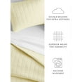 thumbnail image 3 of Lightweight Wrinkle Resistant Quilt Sets in Yellow Square for King Size Bedding by Comfort Canopy, 3 of 10