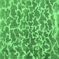 thumbnail image 1 of Ahgly Company Indoor Square Abstract Emerald Green Contemporary Area Rugs, 5' Square, 1 of 4