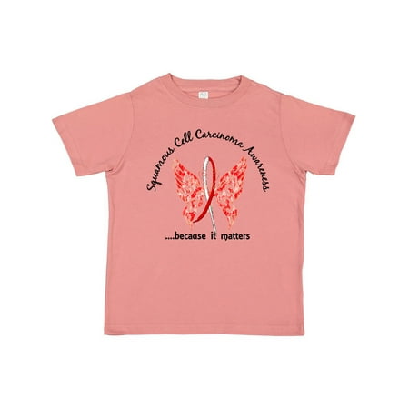 

Inktastic Squamous Cell Carcinoma Butterfly 6.1 Gift Toddler Boy Girl T-Shirt