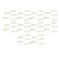 thumbnail image 2 of 50pcs Pen Clips Multipurpose Electroplating Cute Shape Metal Pen Holders for Notebook Journals Clipboard Pictures, 2 of 5