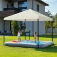 thumbnail image 2 of Yescom 117"x117" Gazebo Top Replacement for Smaller 10x10Ft 1-Tier Outdoor Patio Canopy Cover Party Yard Garden Ivory, 2 of 9