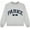 Apricot, variant on high-neck sweatshirt with embroidered letters, sports and outdoor top