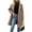 Camel, variant on PUWEI Women's Casual Lapel Collar Wool Coat Double Breasted Elegant Peacoat with Pockets