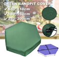 thumbnail image 2 of MesaSe Green Drawstring Type Hexagonal Bunker Cover Uv-Proof Dust-Proof And Waterproof Toy Cover, 2 of 8
