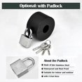 thumbnail image 3 of Door Handle Lock, Door Knob Lock Out Device, Disable the Doorknob/Faucet/Valve, Door Knob Child (With Padlock), 3 of 5