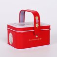 thumbnail image 4 of Packing Decorative Container Storage Small Metal Candy Container Cookie With Lids Storage Storage Bowls Chip Organizer Storage with Lids Food Pantry Storage Glass Containers with Lids for Food Flour, 4 of 4