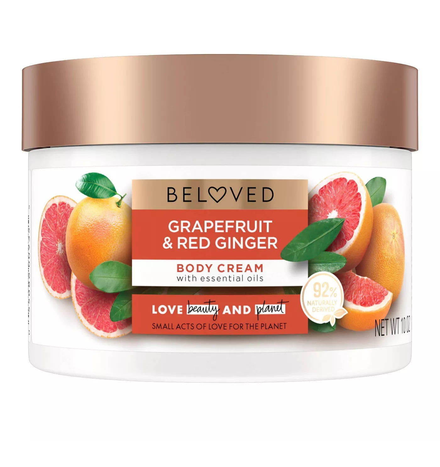 Beloved Grapefruit Oil & Red Body Cream Lotion - 10 Oz Jar x (20 Total Ounces) - Walmart.com