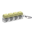 thumbnail image 1 of Teclado Llavero Fidget Strade Fareast Limited juguete colgante Escritorio Ejecutivo amarillo claro, 1 of 8