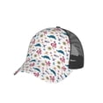 thumbnail image 7 of Picia Sea Turtle Pattern Trucker Hat,Baseball Cap,Sun Protection Cap,Stylish Headwear,Leisure Cap,Outdoor Sports Cap, 7 of 7