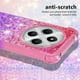 thumbnail image 3 of Funda para Xiaomi Redmi 14C Transparente con Brillos Carcasa Protectora Antigolpes con Glitter Brillante, 3 of 5