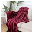 thumbnail image 1 of CSChome Temperature Regulating Blanket Cozy Coral Flannel Blanket: Energy-Efficient Temperature Control Comfort, 1 of 7