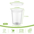 thumbnail image 4 of Deli Containers with Lids [25 Set] 32 oz Meal Prep Ccontainers Reusable,Plastic Containers ,BPA Free, Stackable, Leakproof, Microwave and Freezer Safe, 4 of 7