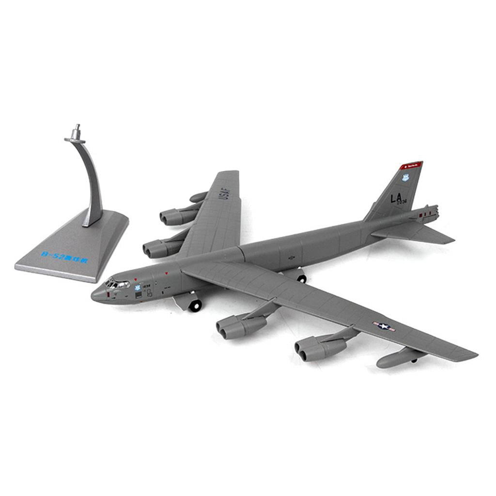 JWQFBC 1:2 Die Cast Alloy Military American B-52 Fighter Aircraft Plane Toys Model w/
