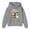 Grey, variant on SonxaHe Toddler Girl Boy Hoodie Christmas Cartoon Print Long Sleeved Hooded Shirt Kids Holiday Cozy Soft Warm Party Hoodies Black,Sized 3-4