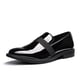 thumbnail image 1 of Mocasines de vestir para hombre Bruno Marc en charol sin cordones, 1 of 6