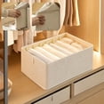 thumbnail image 5 of Fmbmuo Under Bed Storage Containers , Reusable Foldable Storage Bag For Clothes CD Storage For Bedroom Living Room Kitchen Table Home Decor, 5 of 6