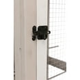 thumbnail image 6 of TRIXIE Large 66.5" Indoor-Outdoor Wooden Aviary with 3 Front Doors & 2 Perches, Gray, 6 of 8