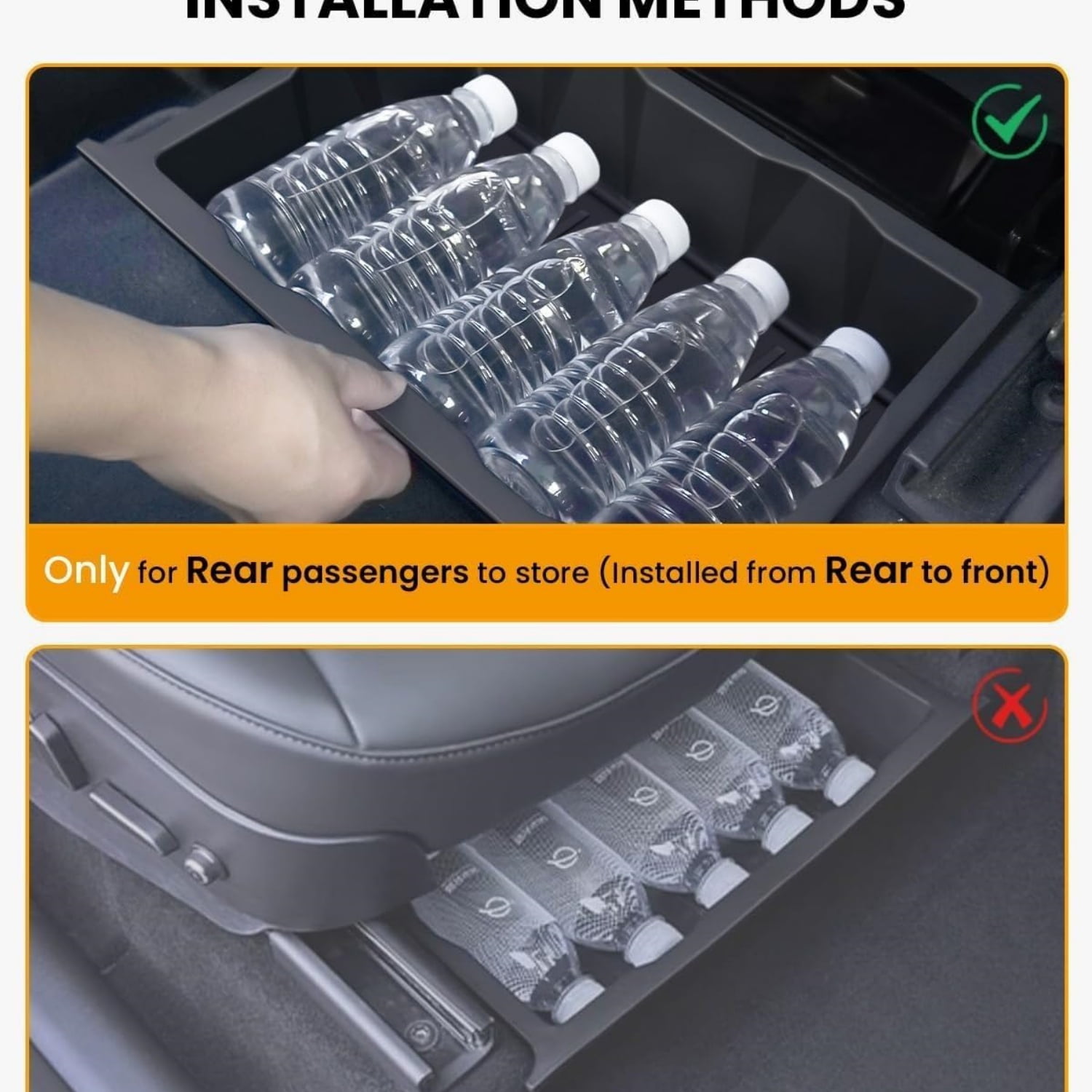 5PCS Center Console Organizer Tray for Tesla Model Y Juniper 2025 2026 Accessories Underseat Armrest Storage Cup Holder Hidden Compartment for Family Travel Kids Daily Commute Road Trips