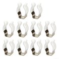 thumbnail image 2 of Arkzeo 10PCS SPRING TERRY CLIPS OPEN TYPE SPRING STEEL TOOL CLIPS HEAVY DUTY 17mm, 2 of 4