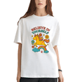 thumbnail image 1 of Playera Blanca Camiseta Unisex Belive In Yourself Unicornio, 1 of 4