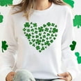 thumbnail image 5 of hotojiny St. Patrick's Day Sweatshirts for Women Fashion Long Sleeve Crewneck Cute Pullover Tops Lounge Loose Soft Shirts, 5 of 5