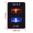 thumbnail image 2 of Chargeur de Voiture Double USB 2.0 Charge Rapide 3.0 avec Protection contre les Courts-Circuits, 2 of 3