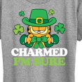 thumbnail image 3 of Garfield - Charmed I'm Sure - Women's Short Sleeve Graphic T-Shirt, 3 of 5
