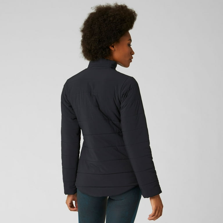 New Balance Women s Determination NB Heat Flx Asym Jacket Black Walmart