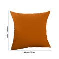 thumbnail image 3 of Amacok Neutral Decorative Pillow 18X18 Inch Velvet Throw Pillow for Bed Couch Sofa Living Room, Soft Solid Square Cushion Pillow for Couch Bed, with Insert, Set of 5, 3 of 6