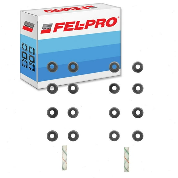Fel-Pro Intake and Exhaust Engine Valve Stem Oil Seal Set compatible with Honda Accord 2.0L 2.2L 2.3L 2.4L L4 1990-2018