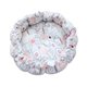 thumbnail image 2 of Xihbxyly Las Mejores Ofertas Cama para Mascotas, Cómoda, Ajustable, con Cojín, Cálida, para Dormir, Redonda, Tipo Canasta, Sofá, Cama para Perros, Suministros para Mascotas Pequeñas y Medianas, Cama, 2 of 3