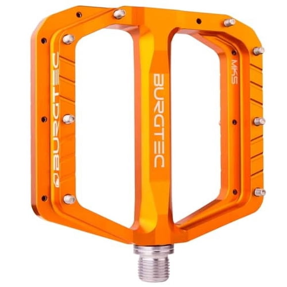 Burgtec Penthouse Mk5 Flat Pedals Black, Crmo
