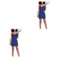 thumbnail image 3 of Vestidos de entrenamiento Qarigey para mujer traje de baile informal ejercicio sin mangas vestido de tenis corto suelto CBP392682, 3 of 6