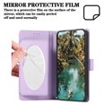 thumbnail image 6 of Crossbody Wallet Case for Google Pixel 9 Pro XL, PU Leather Case Wallet with Lanyard Strap, Card Holder and Make-up Mirror, Full Protection Flip Stand Cover for Google Pixel 9 Pro XL, Purple, 6 of 8