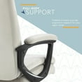 thumbnail image 5 of Click365 Classic Comfort Executive Office Chair Bonded Leather Gray, 5 of 9