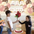 thumbnail image 4 of Decoración de boda bohemia, decoraciones de arcoíris bohemias con suministros para fiestas de cumpleaños de arcoíris, globos de látex para estilo bohemio, decoración de fiesta reutilizable para, 4 of 5