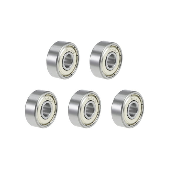 R4AZZ Ball Bearings 1/4"x3/4"x9/32" Double Shielded Chrome Steel P6 5pcs